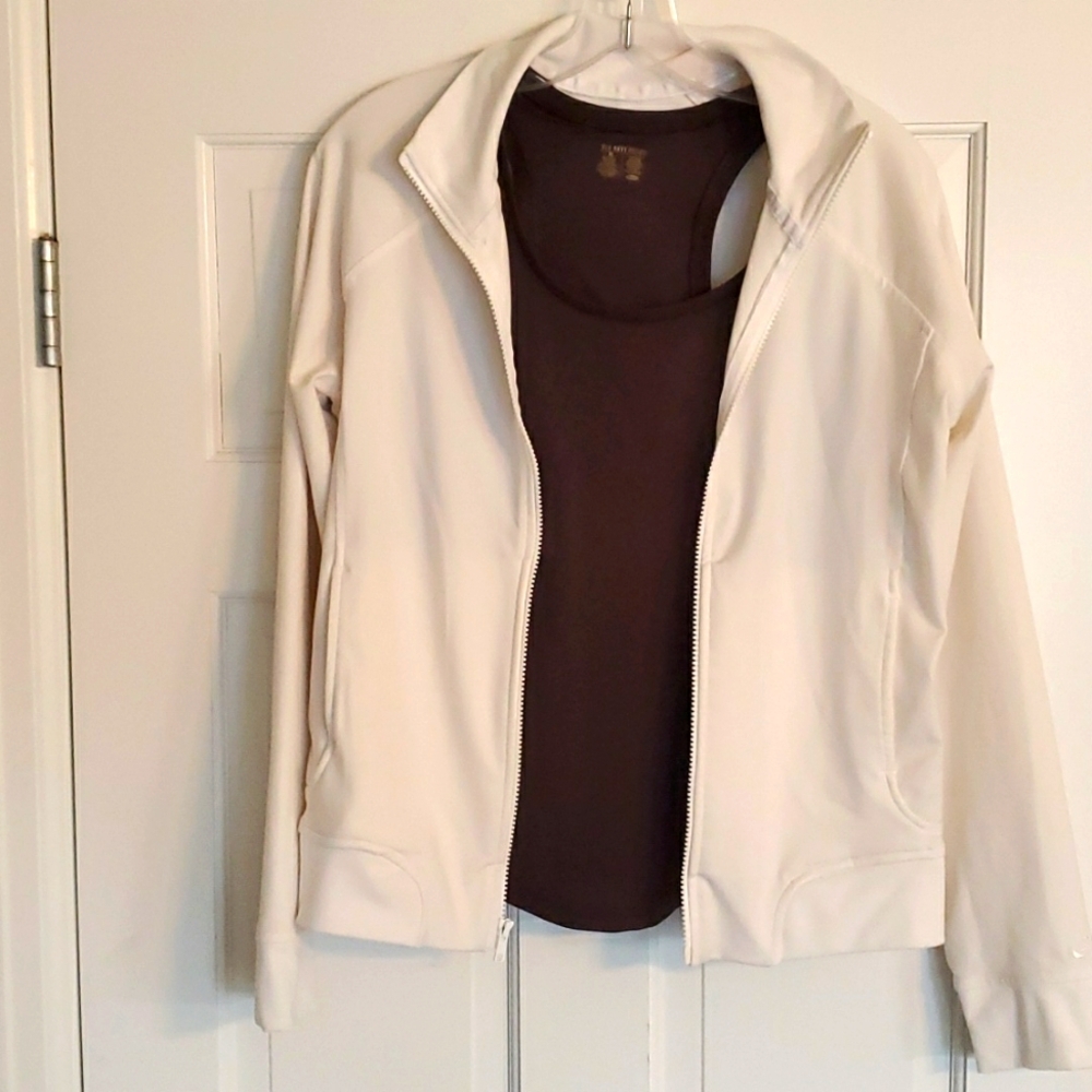 Old Navy womens m tank/jacket set